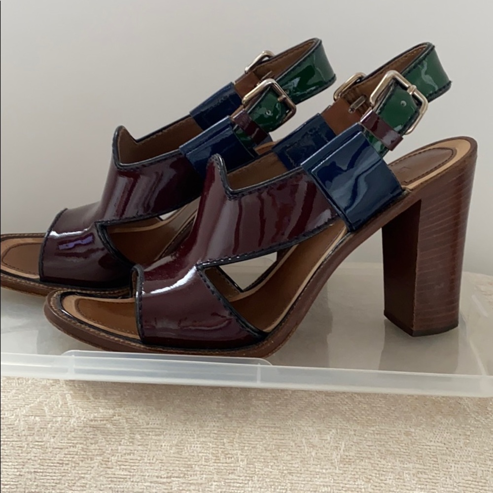 Prada stacked heel